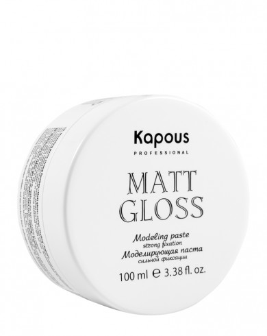 Моделирующая паста для волос сильной фиксации «Matt Gloss», 100 мл