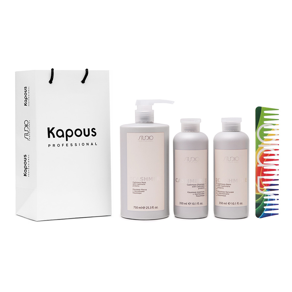Уходовый набор с протеинами кашемира «Luxe Care»