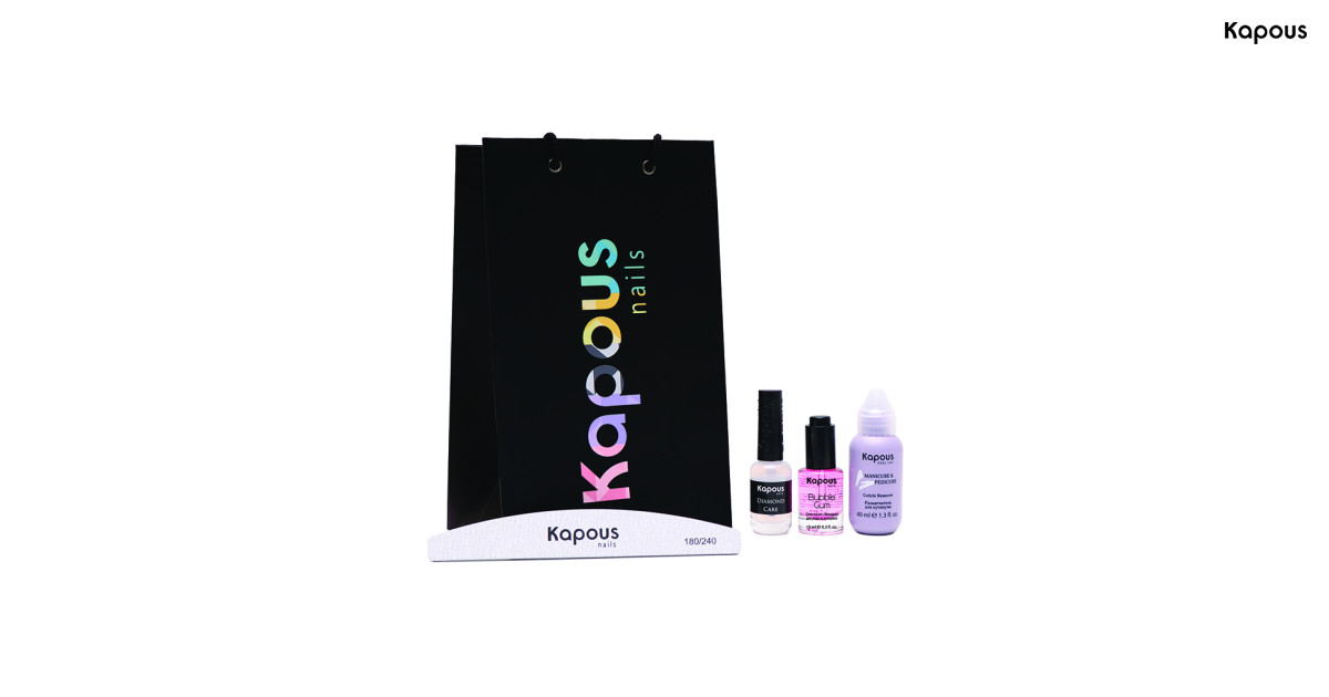 Маникюрный набор для идеальной кутикулы «Kapous Nails» 3
