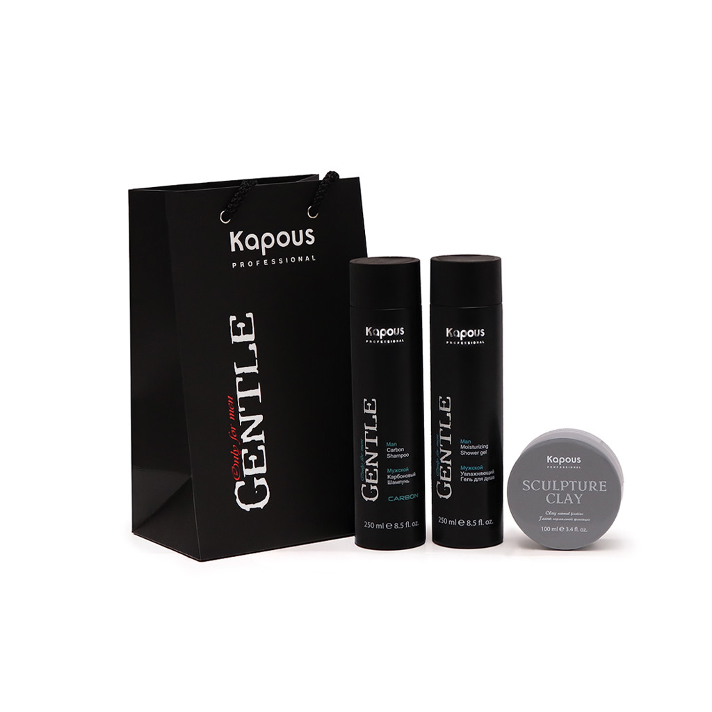 Мужской набор для душа и укладки «Gentlemen»