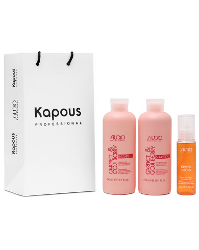 Набор для укрепления волос с ягодами Годжи и Гранатом 