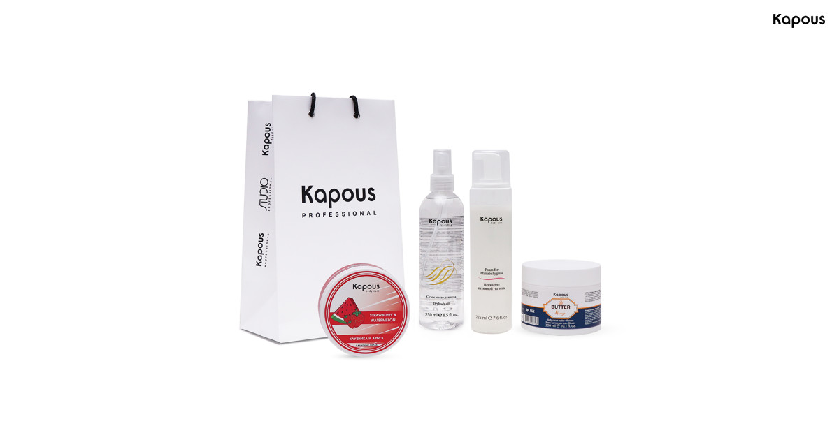 СПА-набор для деликатного ухода за телом «Kapous Body Care» 4