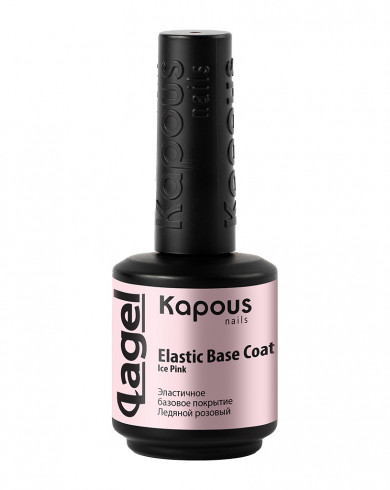 2947 Эластичное базовое покрытие Ледяной розовый «Elastic Base Coat Ice Pink», 15 мл