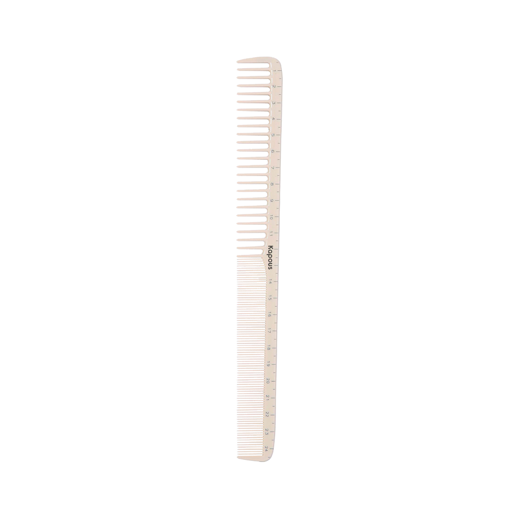 Расческа парикмахерская «Polycarbonate» 249*28 мм