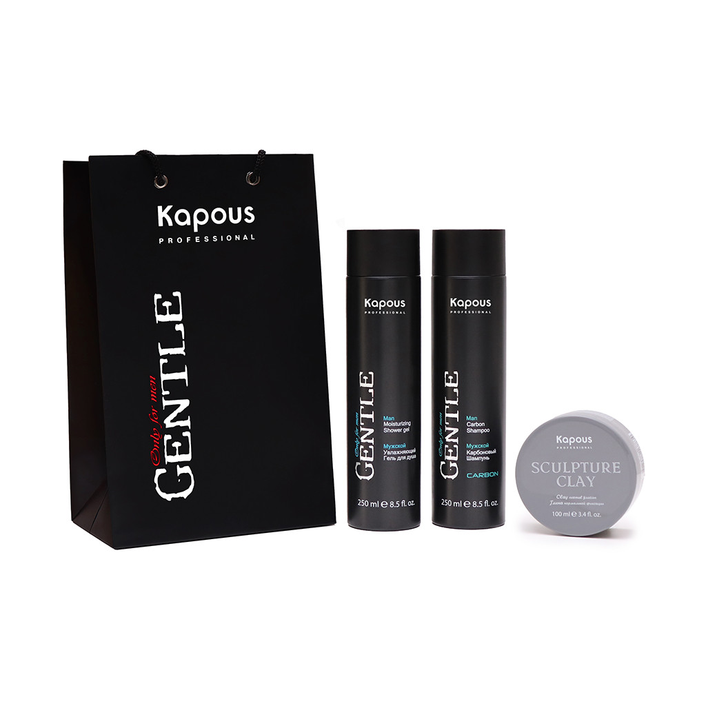 Мужской набор для душа и укладки «Gentlemen»