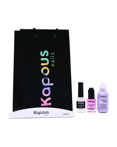 Маникюрный набор для идеальной кутикулы «Kapous Nails»