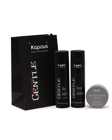 Мужской набор для душа и укладки «Gentlemen»