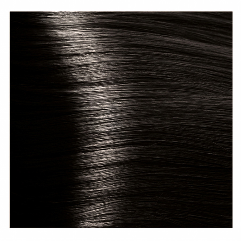 HY 4.00 Коричневый интенсивный, крем-краска для волос с гиалуроновой кислотой, 100 мл