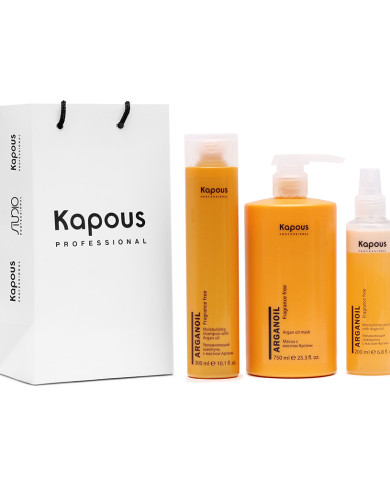 Увлажняющий набор с маслом арганы для волос «Arganoil»