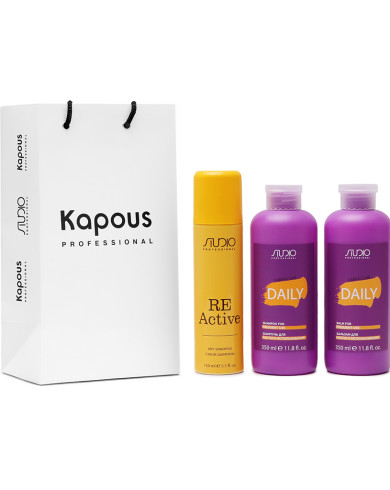 Набор для ежедневного ухода «Daily» с сухим шампунем