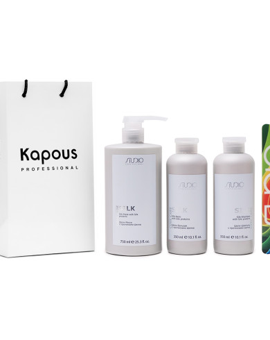 Набор с протеинами шелка «Luxe Care»