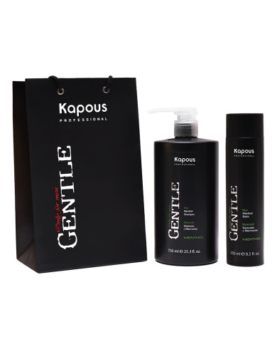 Мужской набор с ментолом «Gentlemen»