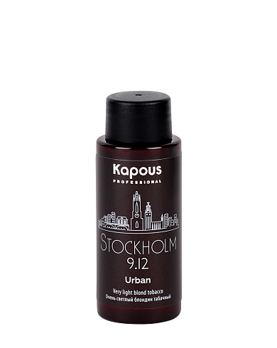 LC 9.12 Стокгольм, Полуперманентный жидкий краситель для волос «Urban», 60 мл