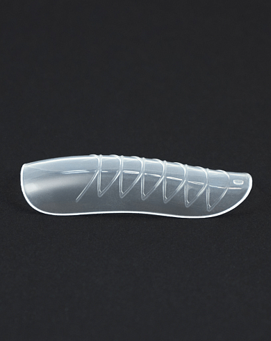 Верхние пластиковые формы для наращивания ногтей, 120 шт/уп., cлабый изгиб