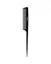 Расческа парикмахерская с пластиковым хвостиком «Carbon fiber» 229*25 мм