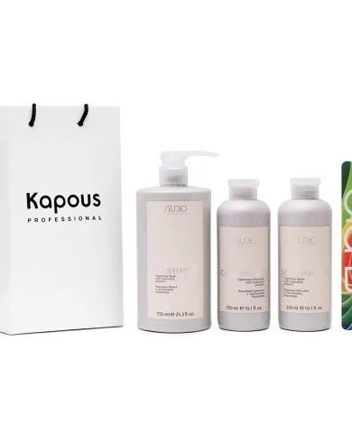 Уходовый набор с протеинами кашемира «Luxe Care»