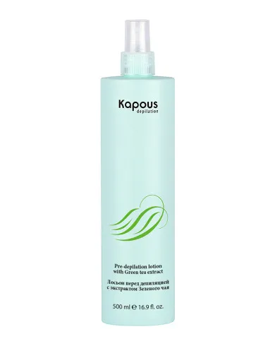 Лосьон перед депиляцией с экстрактом Зеленого чая, 500 мл