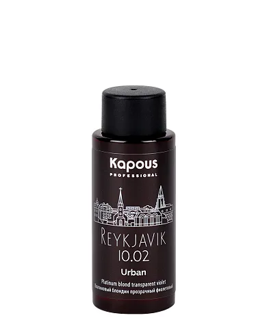 LC 10.02 Рейкьявик, Полуперманентный жидкий краситель для волос «Urban», 60 мл