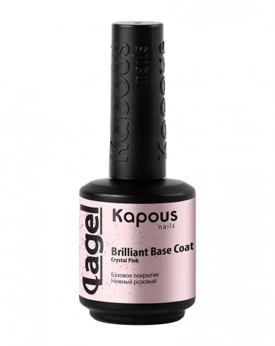 2941 Базовое покрытие Нежный розовый «Вrilliant Base Coat Crystal Pink», 15 мл