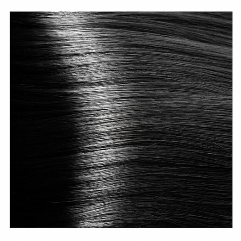 HY 1.0 Черный, крем-краска для волос с гиалуроновой кислотой, 100 мл