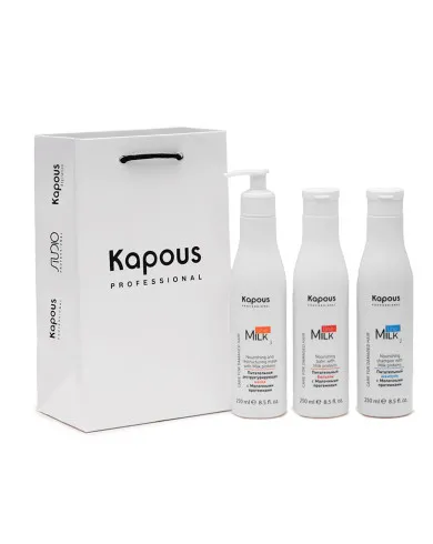 Набор с молочными протеинами для восстановления волос «Milk Line»