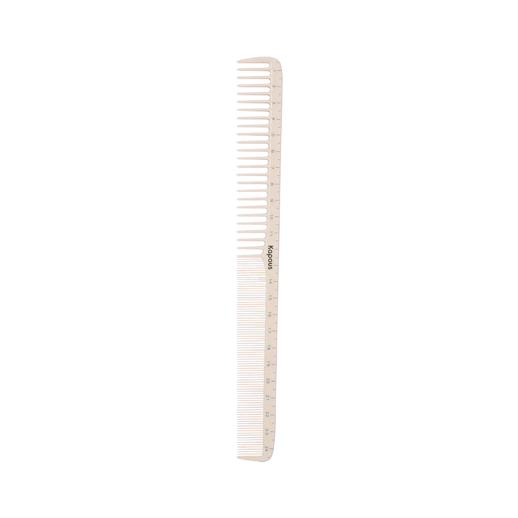 Расческа парикмахерская «Polycarbonate» 249*28 мм