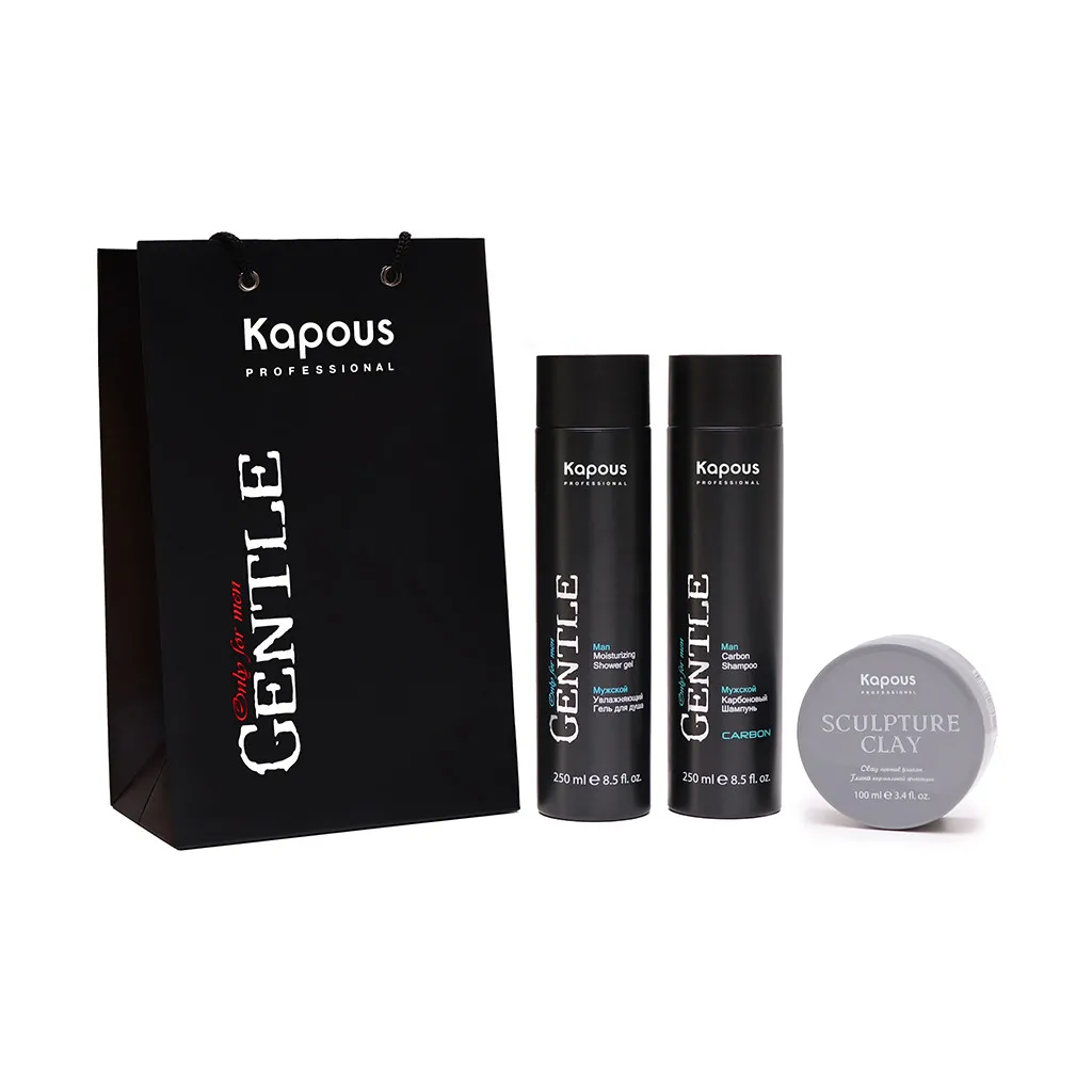 Мужской набор для душа и укладки «Gentlemen»