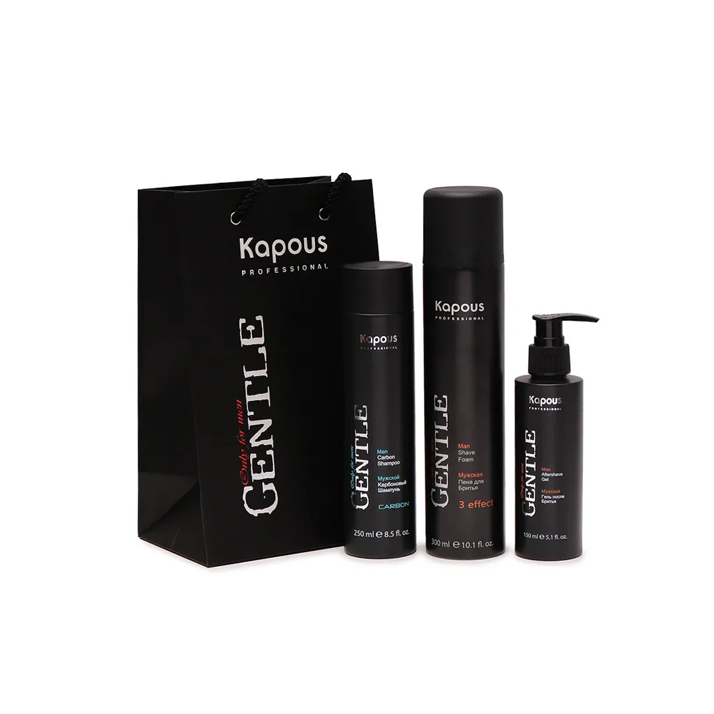 Мужской набор для всех типов кожи и волос «Gentlemen»