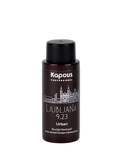 LC 9.23 Любляна, Полуперманентный жидкий краситель для волос «Urban», 60 мл
