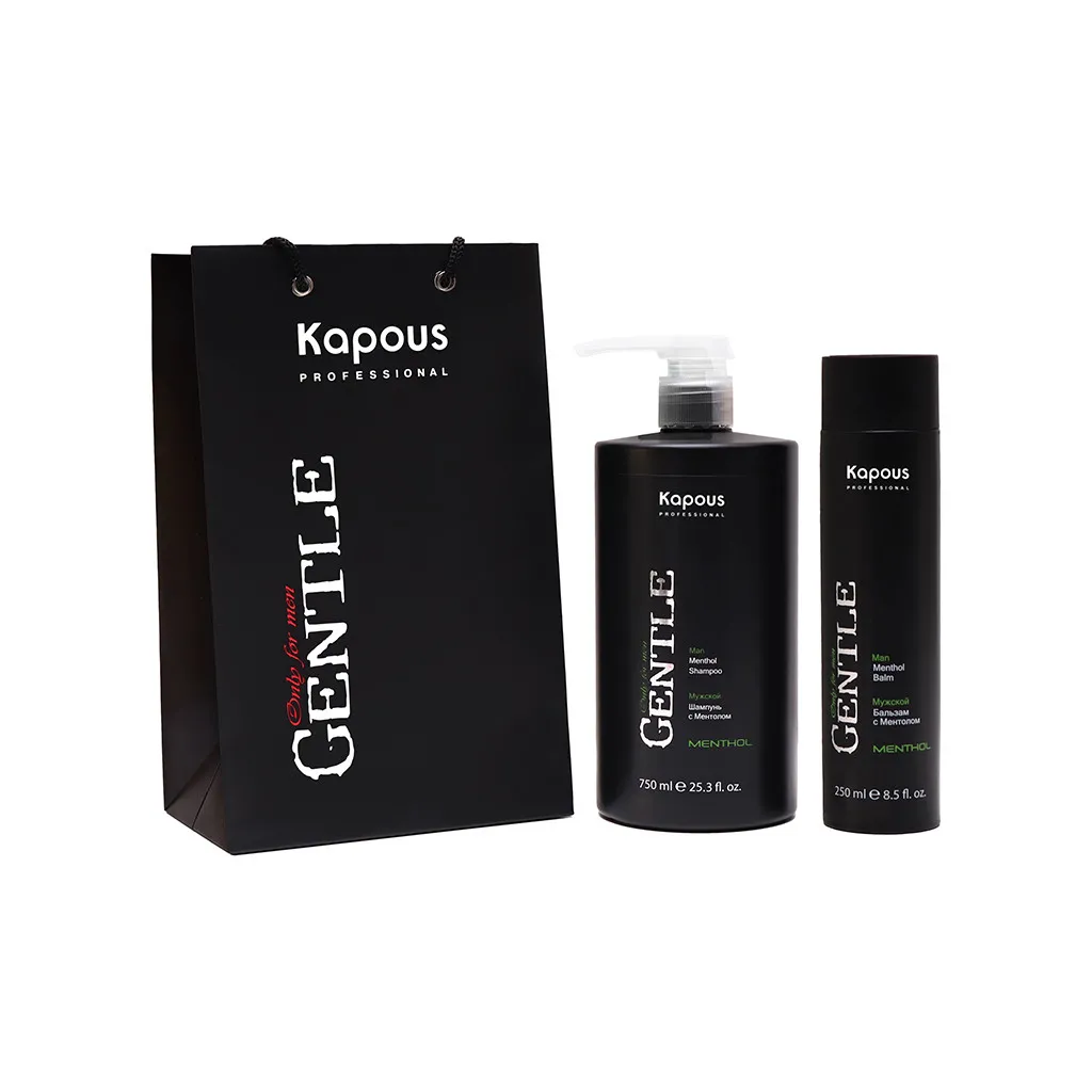 Мужской набор с ментолом «Gentlemen»