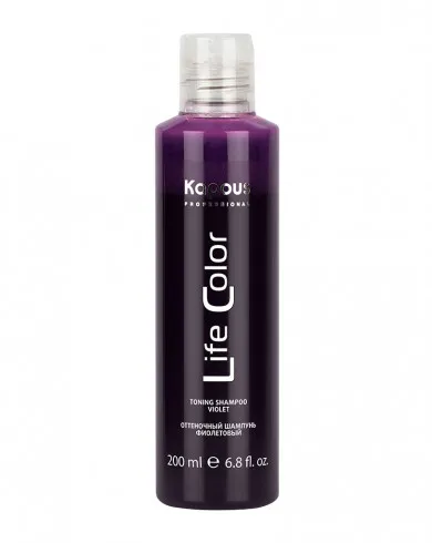 Оттеночный шампунь для волос «Life Color», фиолетовый, 200 мл