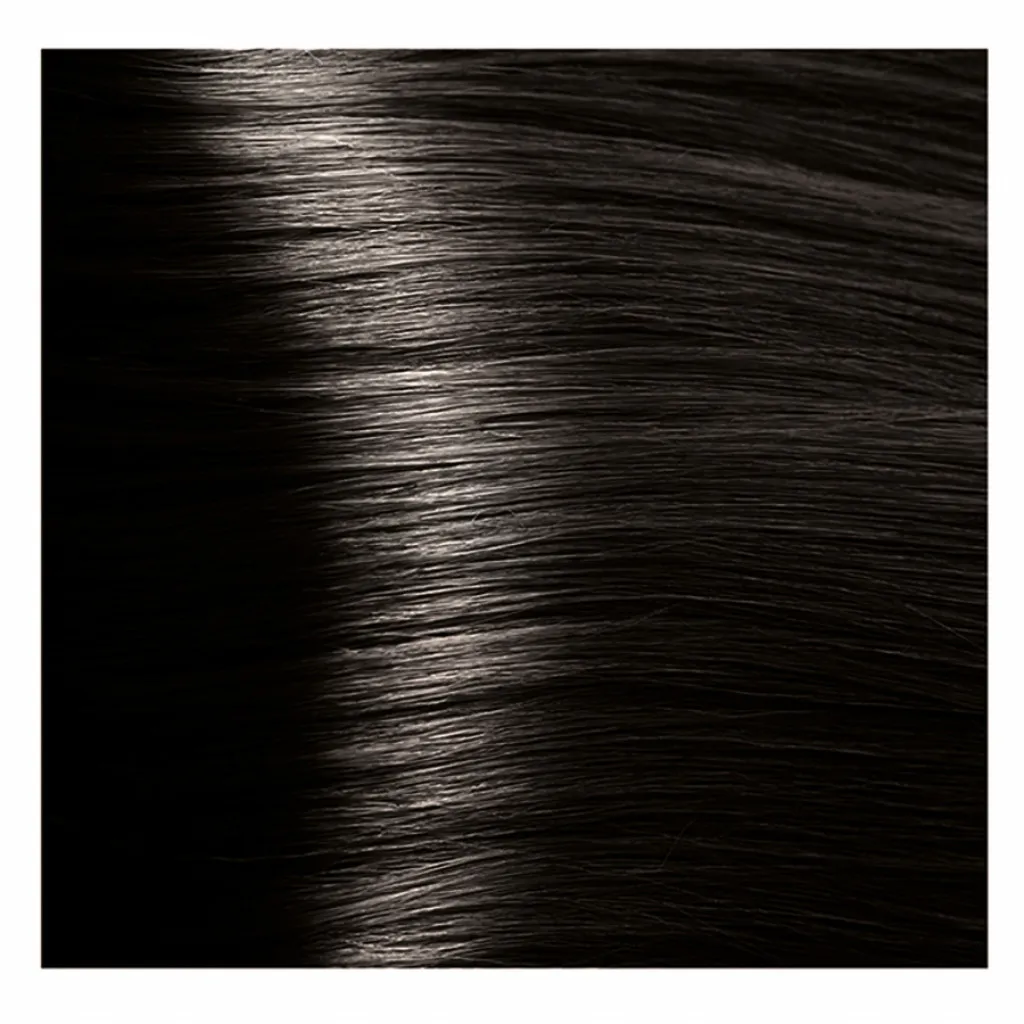 HY 4.00 Коричневый интенсивный, крем-краска для волос с гиалуроновой кислотой, 100 мл