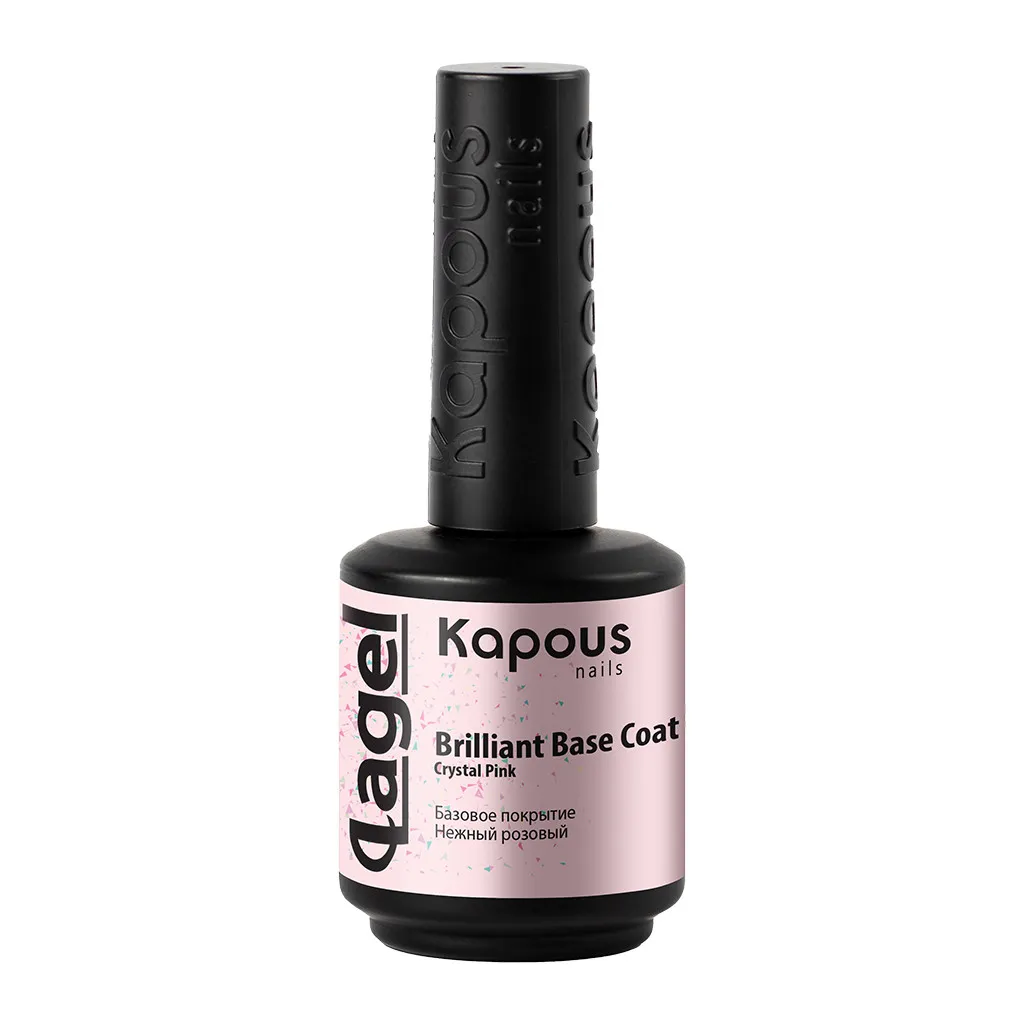 2941 Базовое покрытие Нежный розовый «Вrilliant Base Coat Crystal Pink», 15 мл