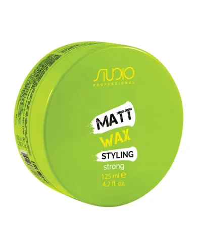 Матовый воск для укладки волос сильной фиксации «Matt Wax», 125 мл